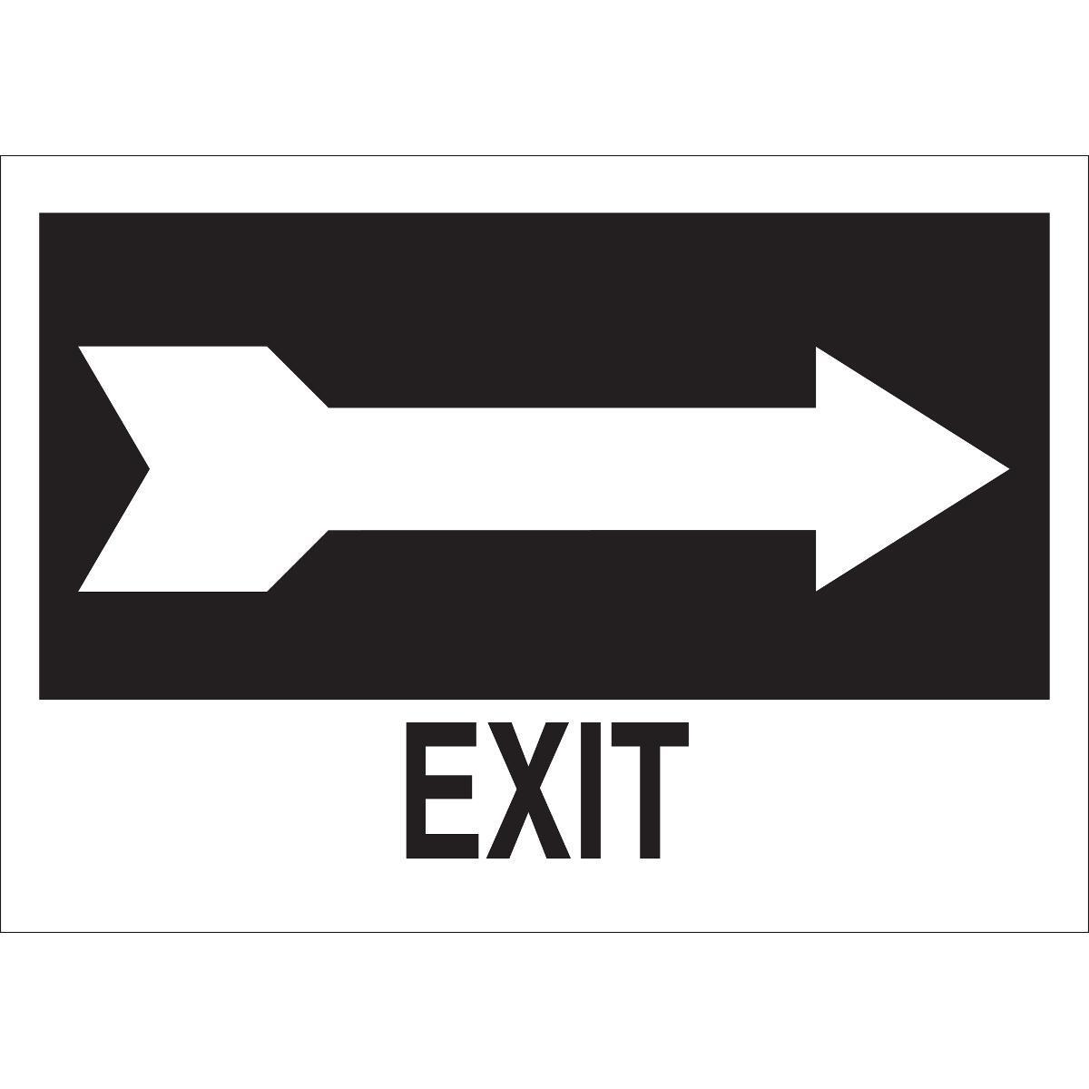 Brady® 41017 Fire, Emergency, Exit & First Aid Signs
