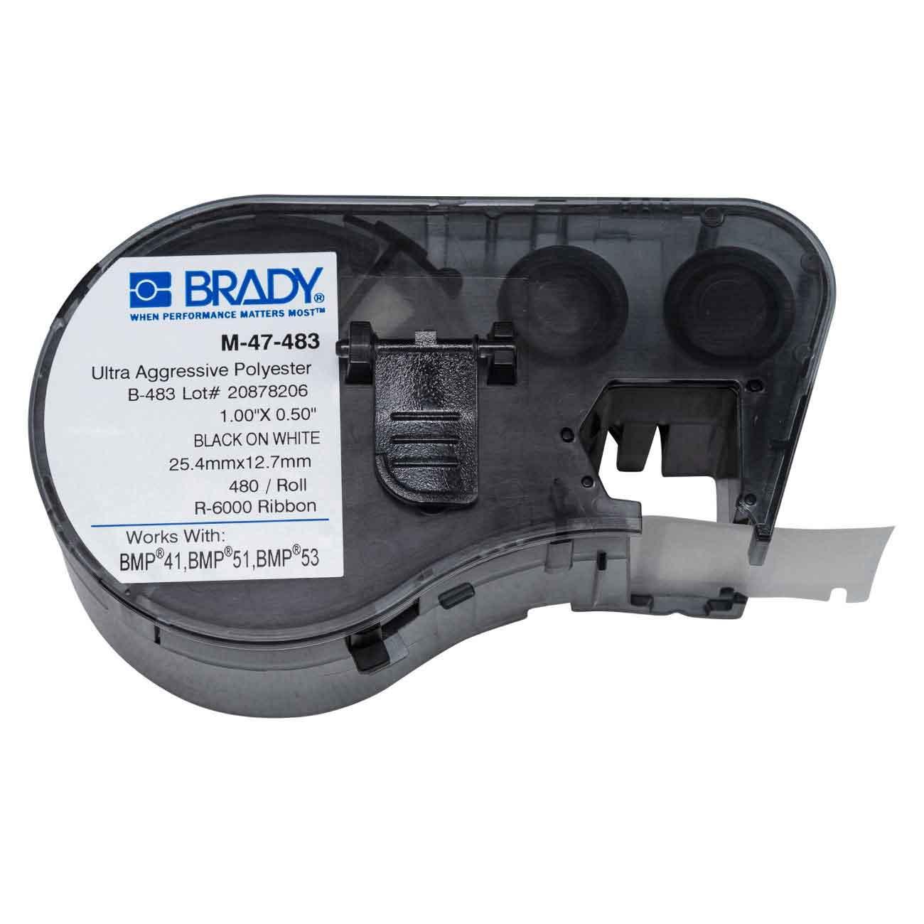 Brady® M-47-483 Label Cartridges