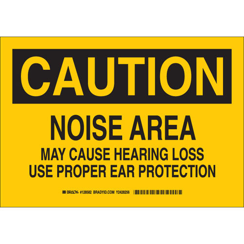 Brady® 128582 Accident Prevention Signs