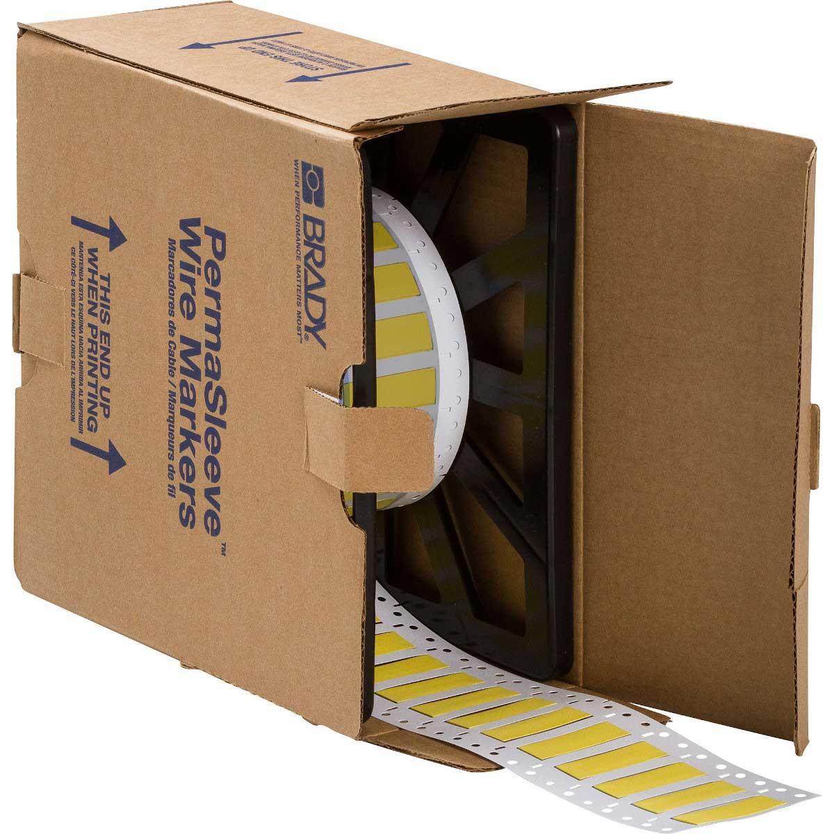 Brady® CGS-375-2-YL-2 Wire Marker Sleeves