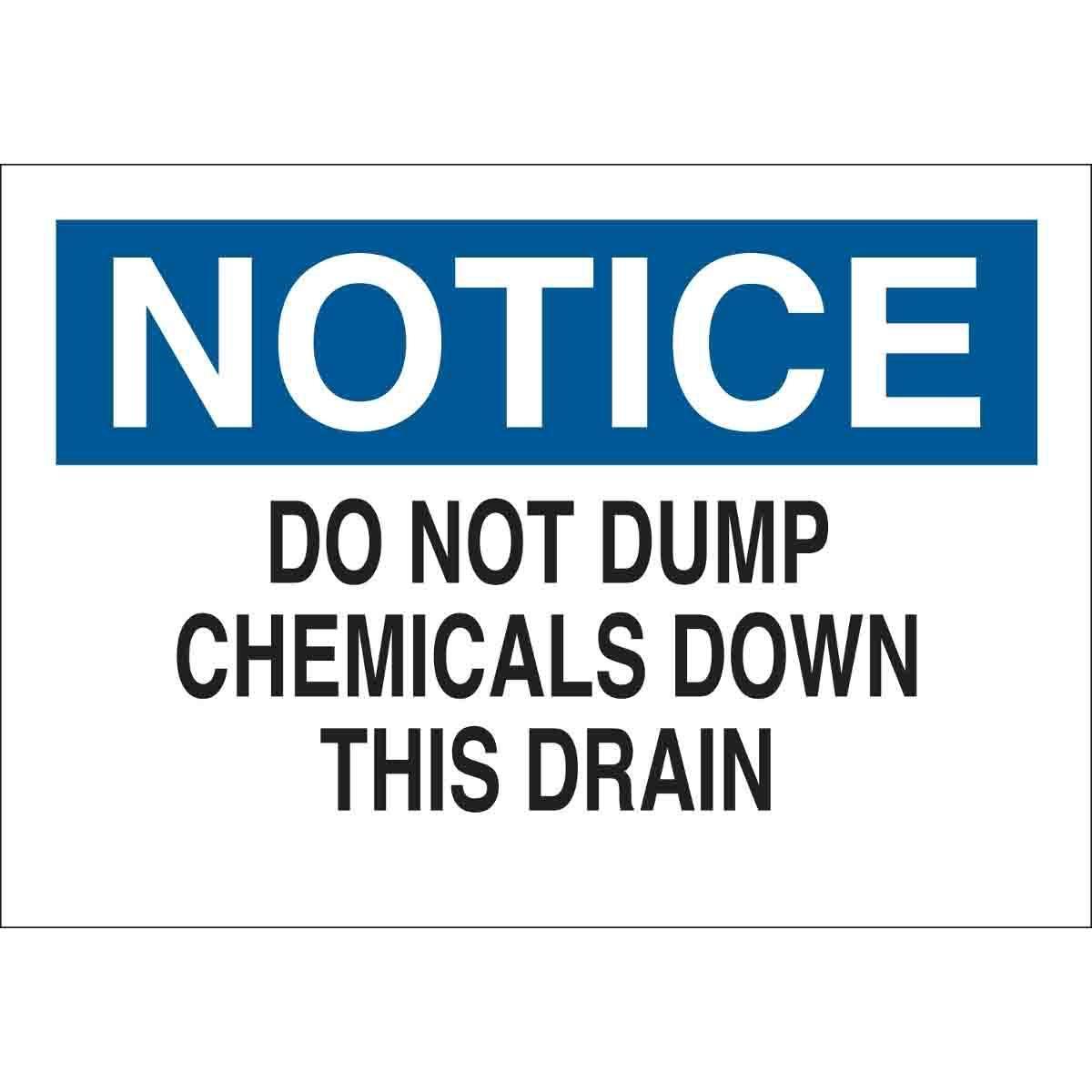 Brady® 22355 Chemical & Hazardous Material Signs