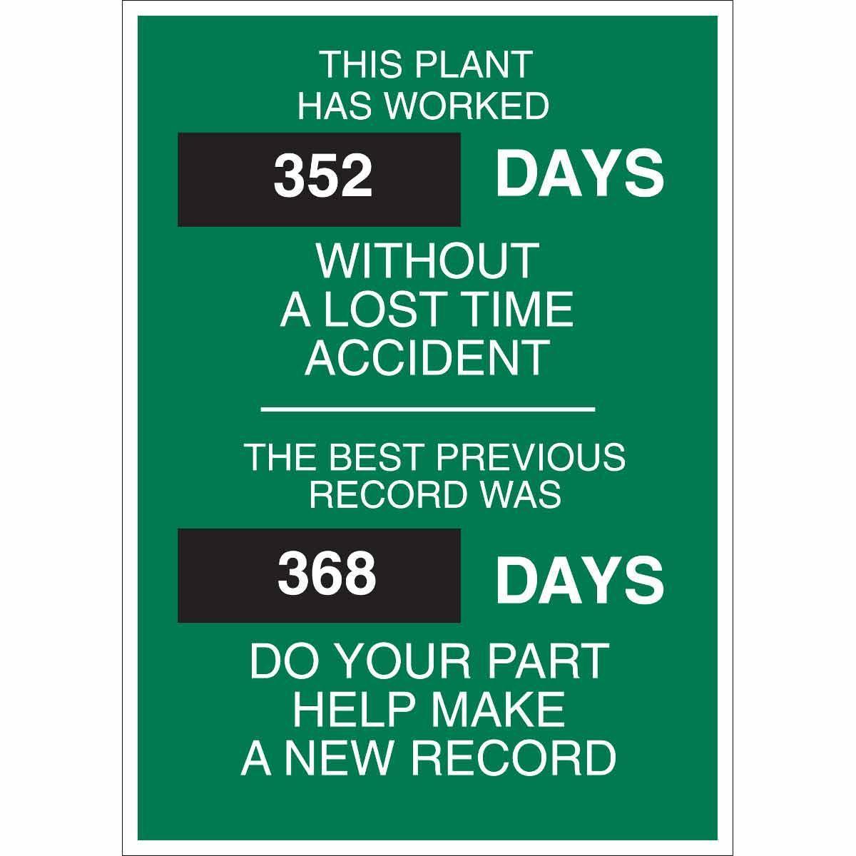 Brady® 49115 Office & Facility Signs
