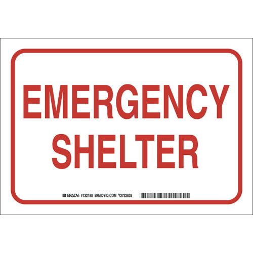 Brady® 132183 Fire, Emergency, Exit & First Aid Signs