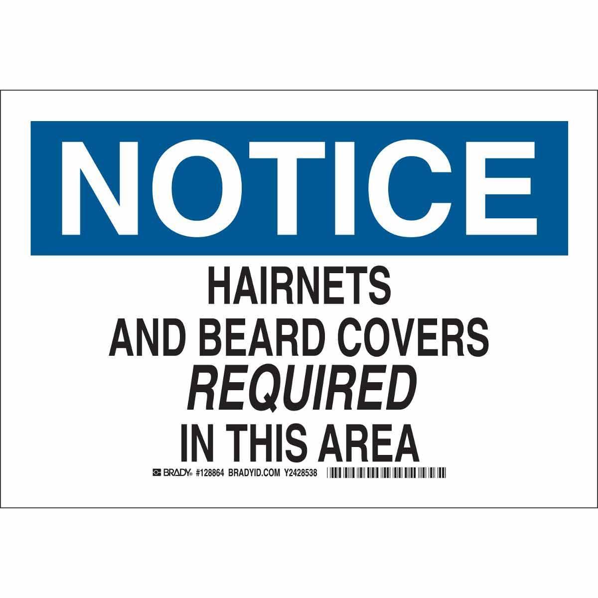 Brady® 128865 Accident Prevention Signs