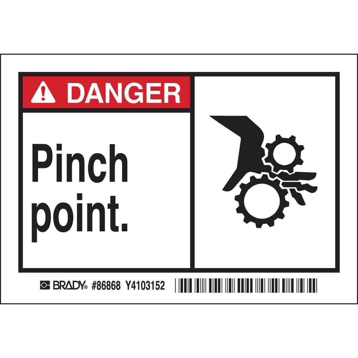 Brady® 86868 Safety & Facility Labels