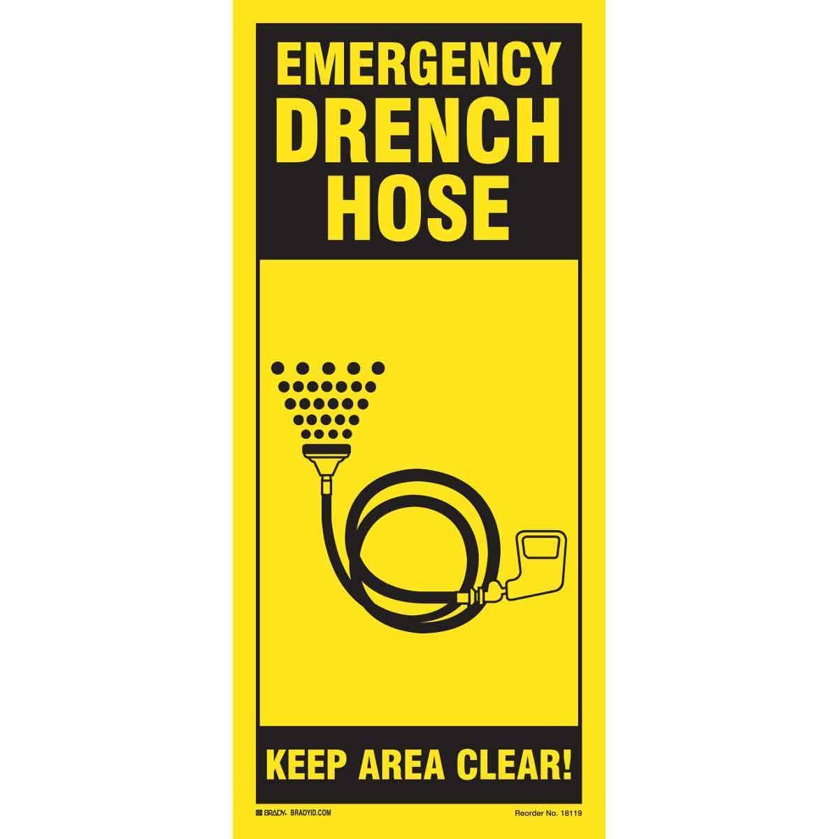 Brady® 18119LS Fire, Emergency, Exit & First Aid Signs