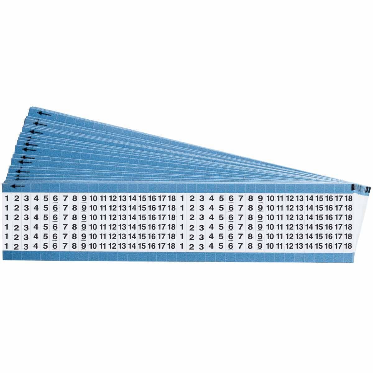 Brady® TWM-1-18-PK Wire Marker Cards