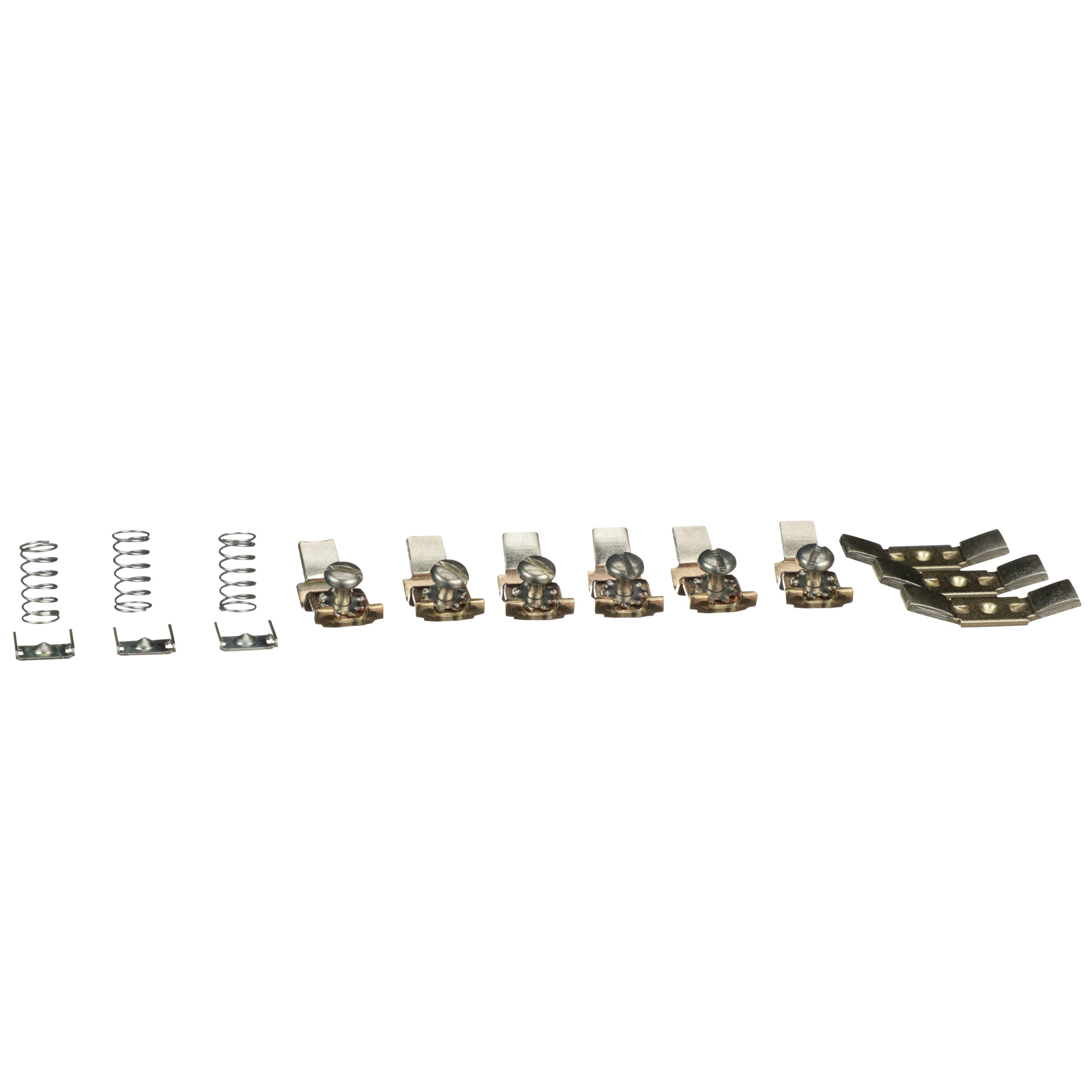 Square D™ 9998SJ1 Direct Mount Replacement Contact Kit, 3 Poles, For Use With 8502SA, 8536SA Contactor and Motor Starter