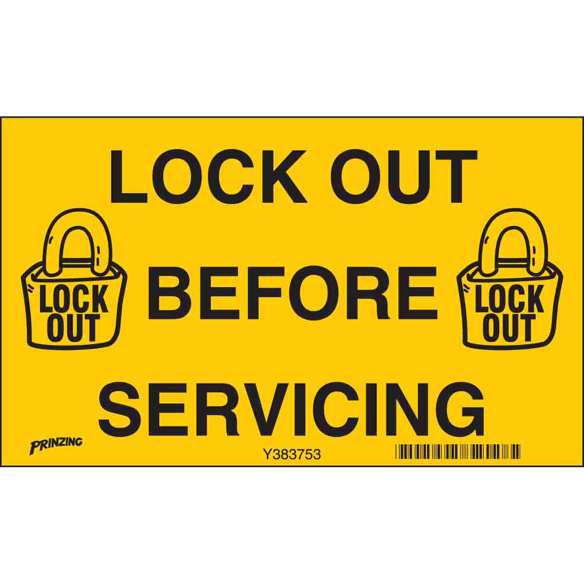Brady® LOSV15 Safety & Facility Labels
