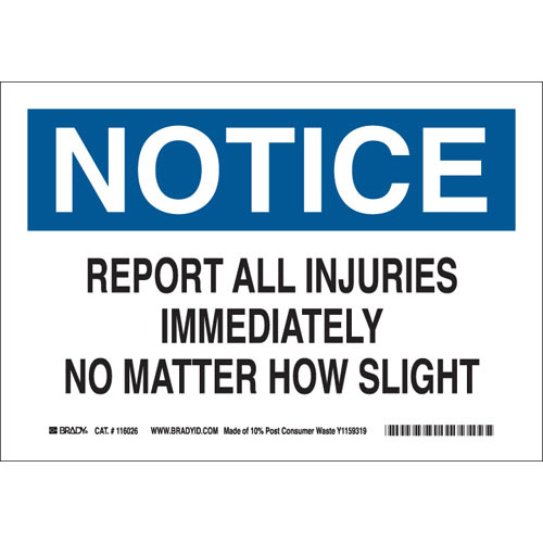 Brady® 118246 Fire, Emergency, Exit & First Aid Signs