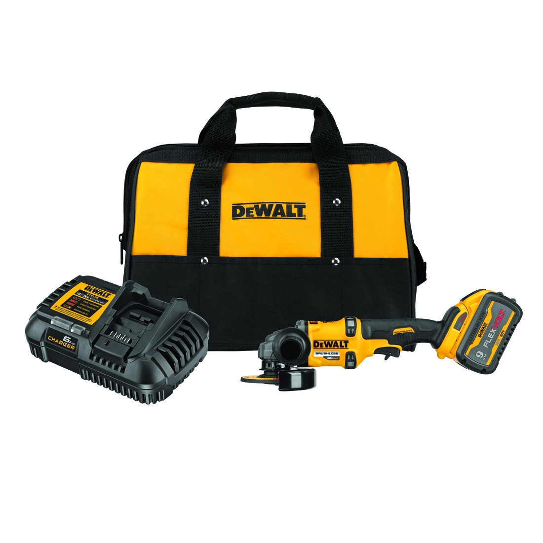 DeWALT® DCG418X1 Cordless Angle Grinders