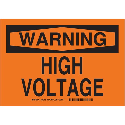 Brady® 20236 Accident Prevention Signs