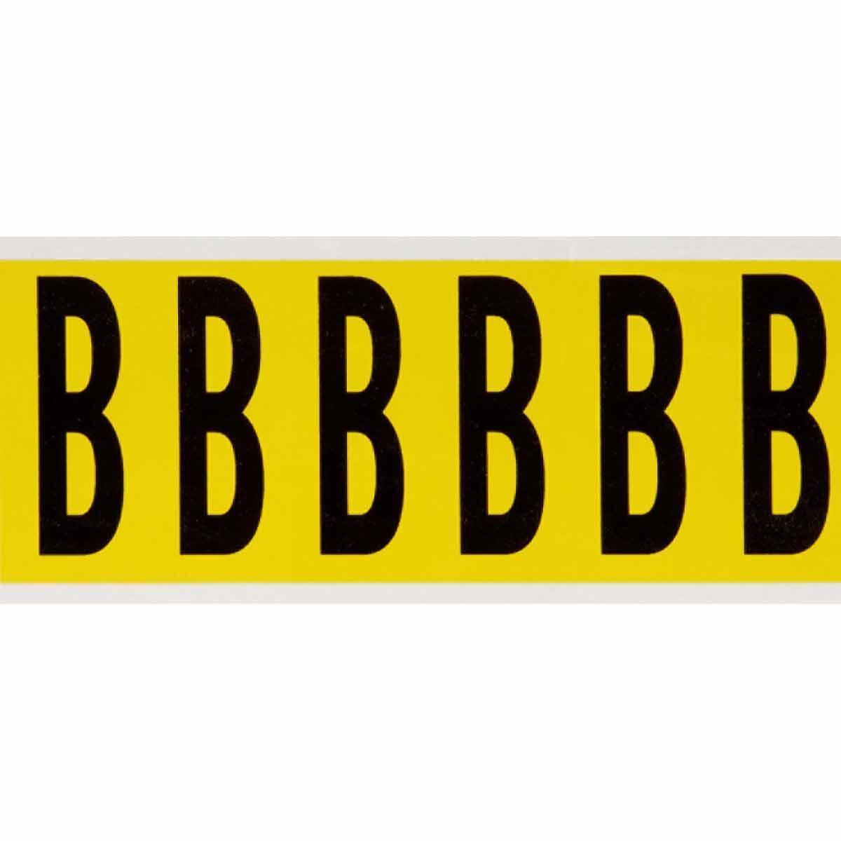 Brady® 3450-B Letters & Numbers