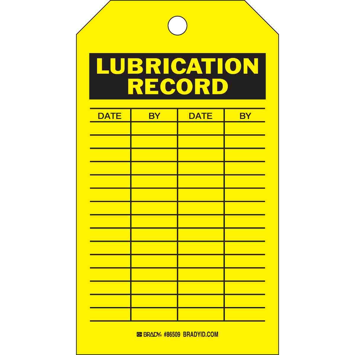 Brady® 86509 Safety & Facility Tags