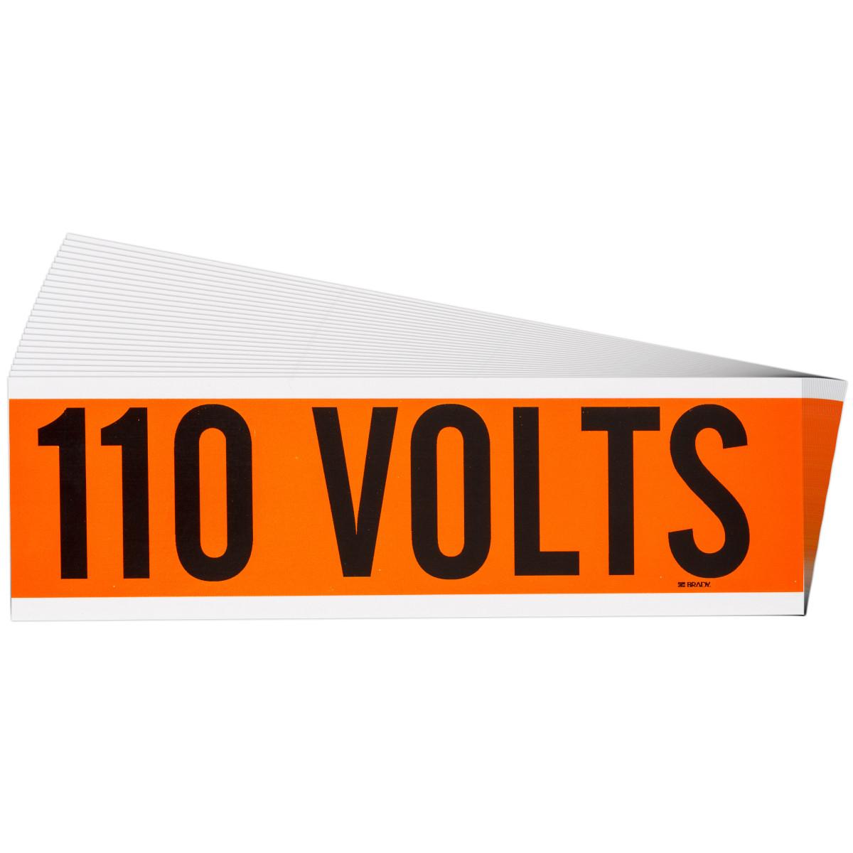 Brady® 152311 Conduit & Voltage Markers