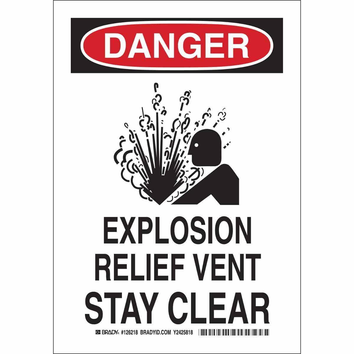 Brady® 126219 Chemical & Hazardous Material Signs