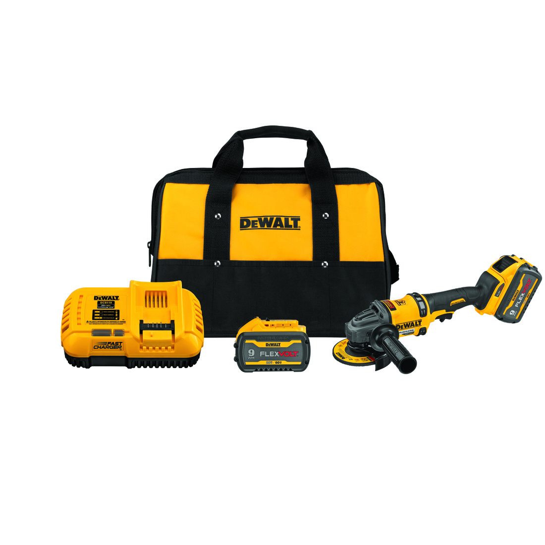 DeWALT® DCG418X2 Cordless Angle Grinders