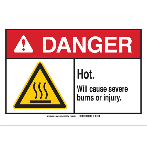 Brady® 143812 Accident Prevention Signs