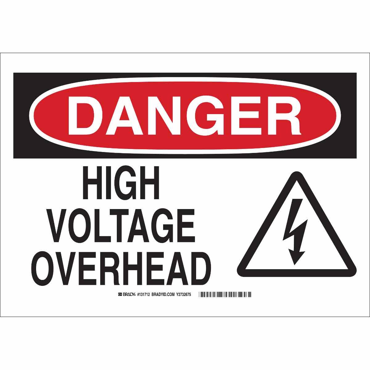 Brady® 131712 Accident Prevention Signs