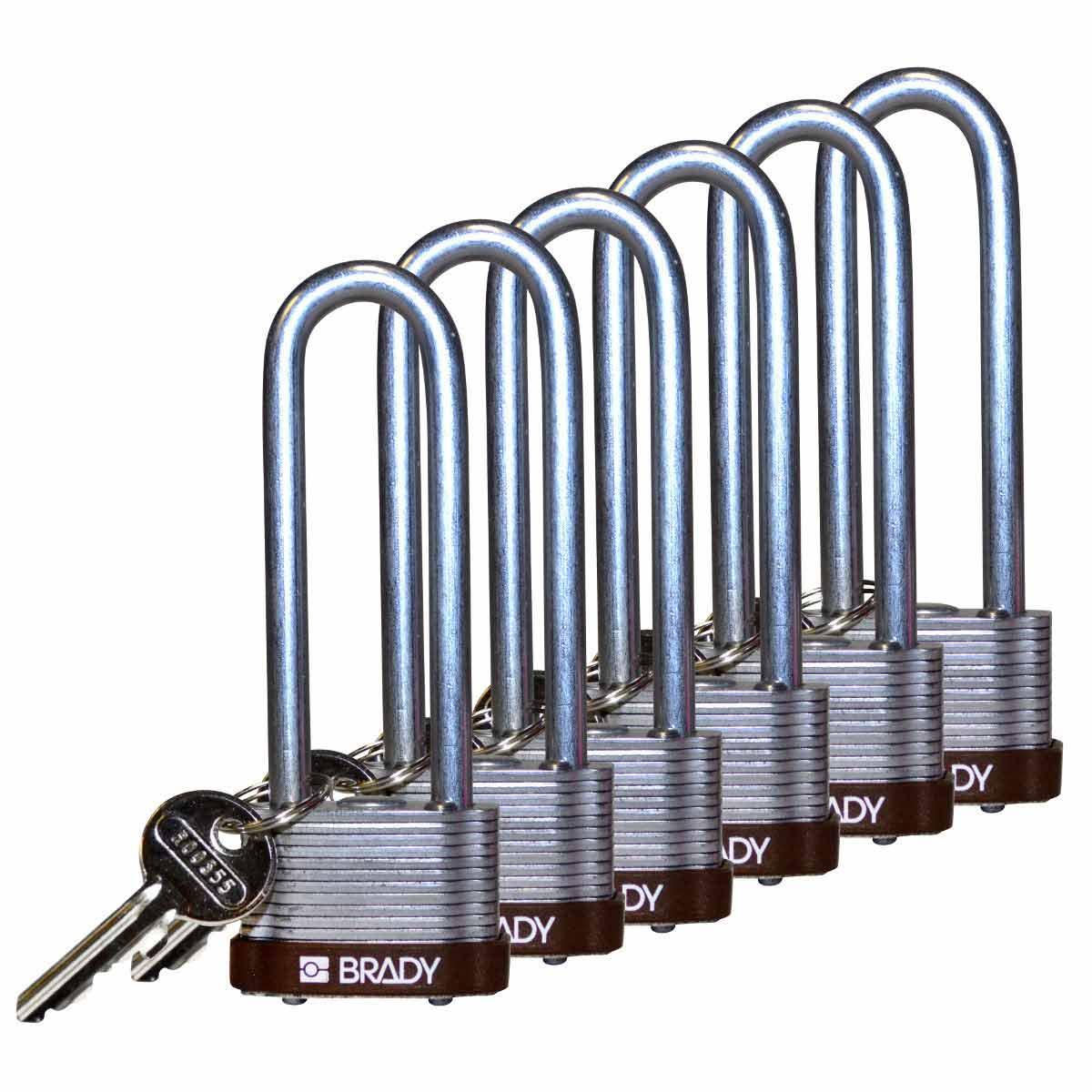 Brady® 123266 Lockout Padlocks