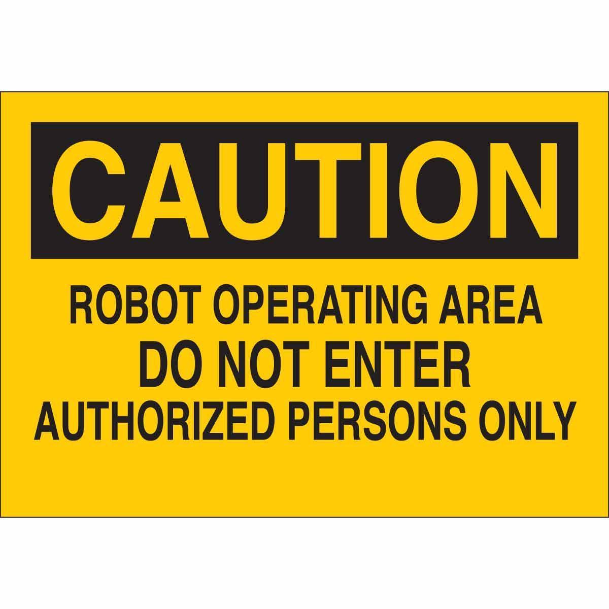 Brady® 84026 Access & Security Signs