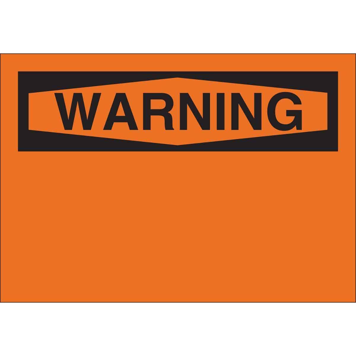 Brady® 88945 Blank Signs & Preprinted Headers