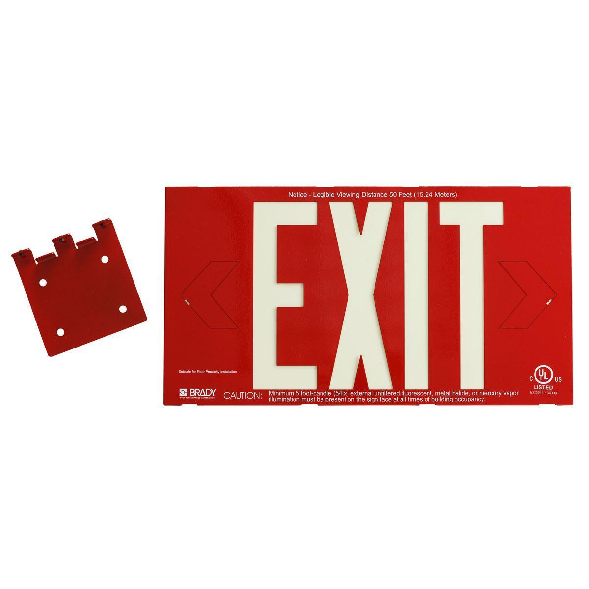 Brady® 90840B Fire, Emergency, Exit & First Aid Signs