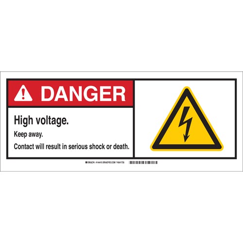 Brady® 144415 Accident Prevention Signs