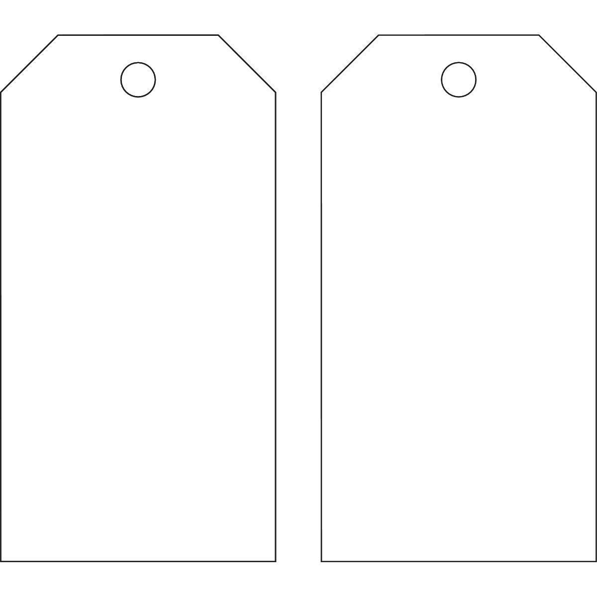 Brady® 76198 Blank Tags & Preprinted Headers