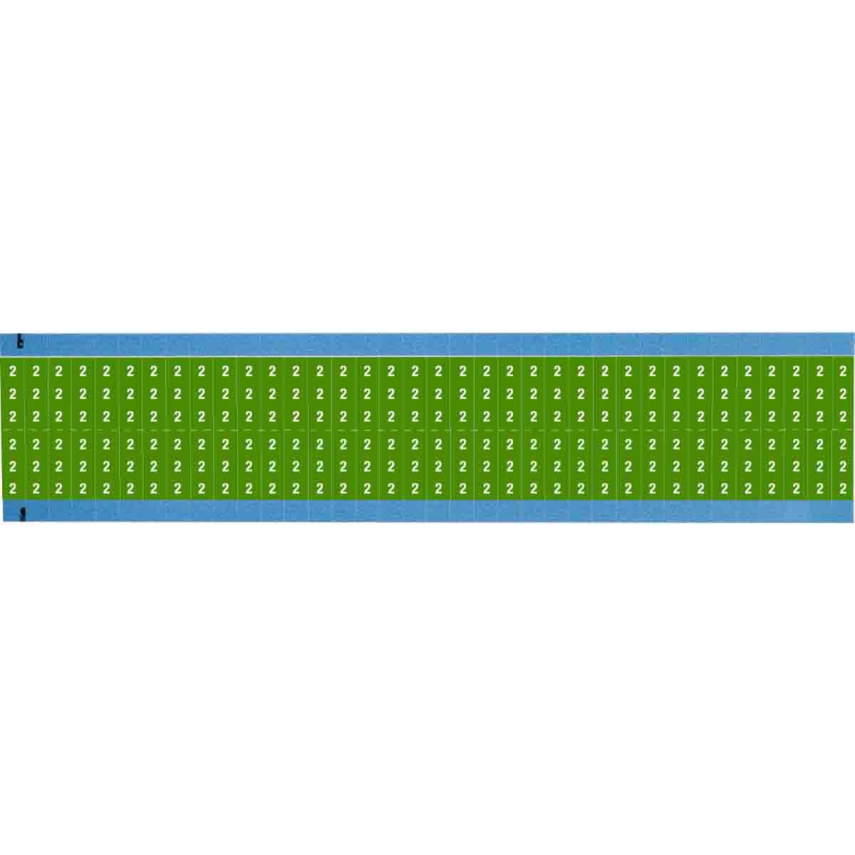 Brady® WM-2-GR-SC-PK Wire Marker Cards
