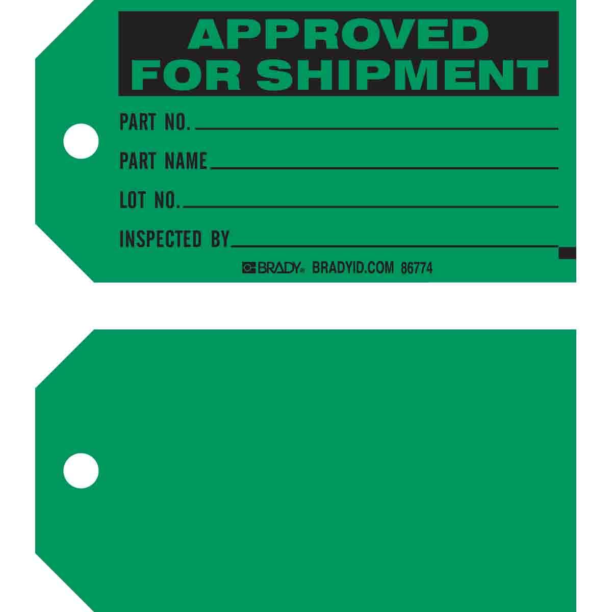 Brady® 86774 Safety & Facility Tags
