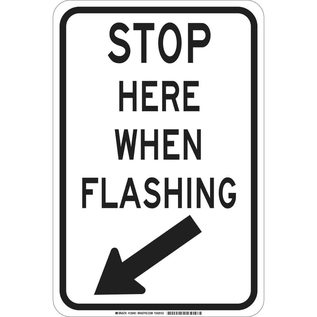 Brady® 129460 Parking & Traffic Signs