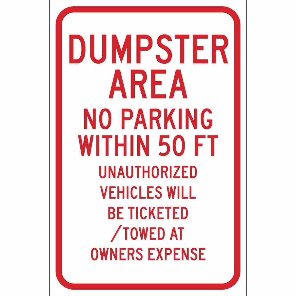Brady® 115461 Parking & Traffic Signs