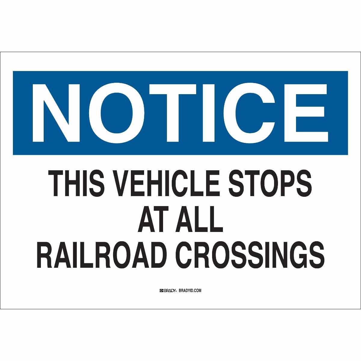 Brady® 25833 Parking & Traffic Signs