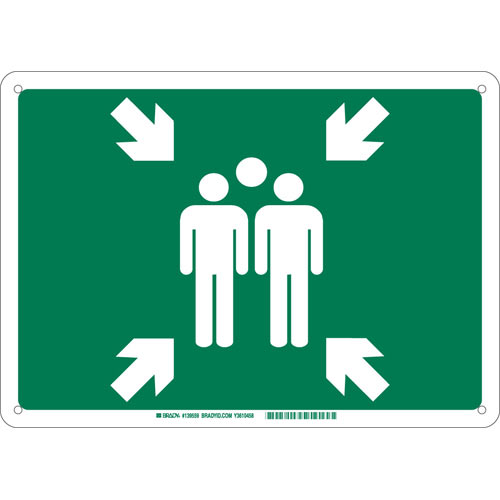 Brady® 139560 Fire, Emergency, Exit & First Aid Signs