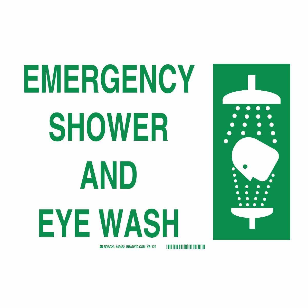Brady® 43482 Fire, Emergency, Exit & First Aid Signs
