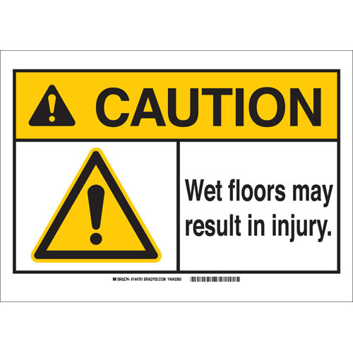 Brady® 144783 Accident Prevention Signs