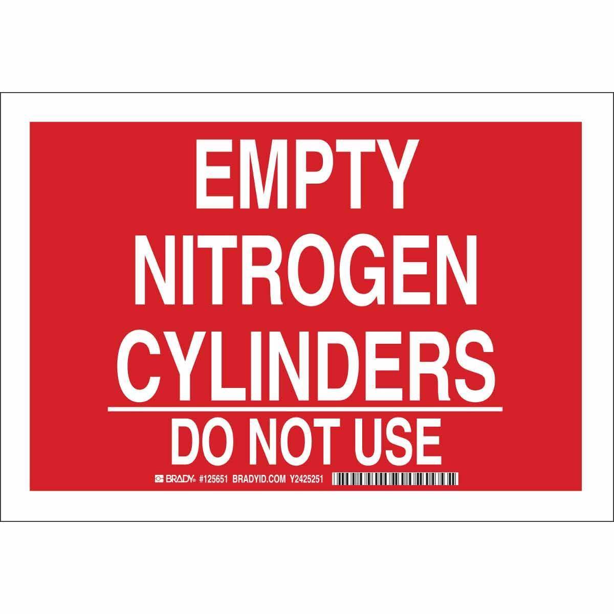 Brady® 125653 Chemical & Hazardous Material Signs