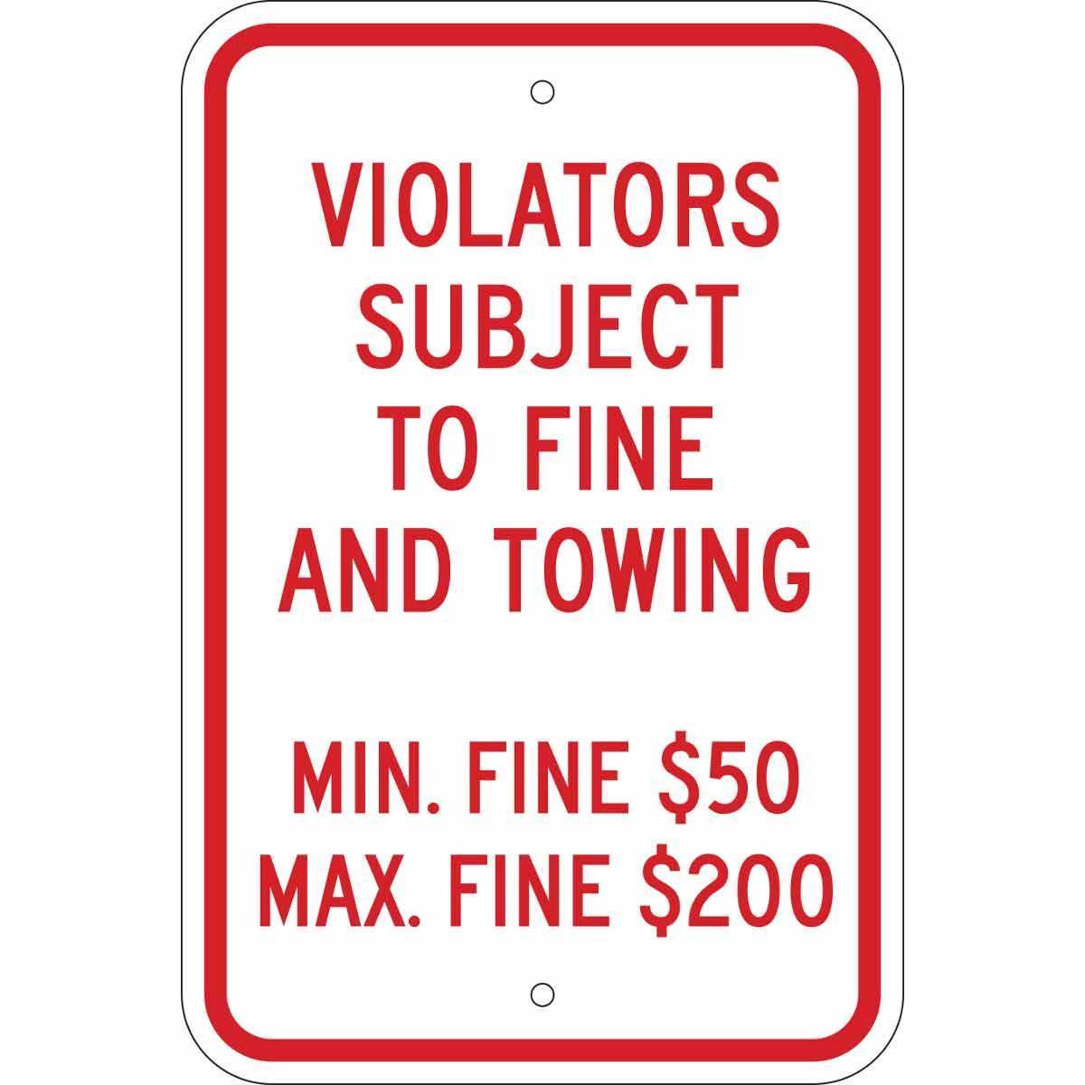 Brady® 115265 Parking & Traffic Signs