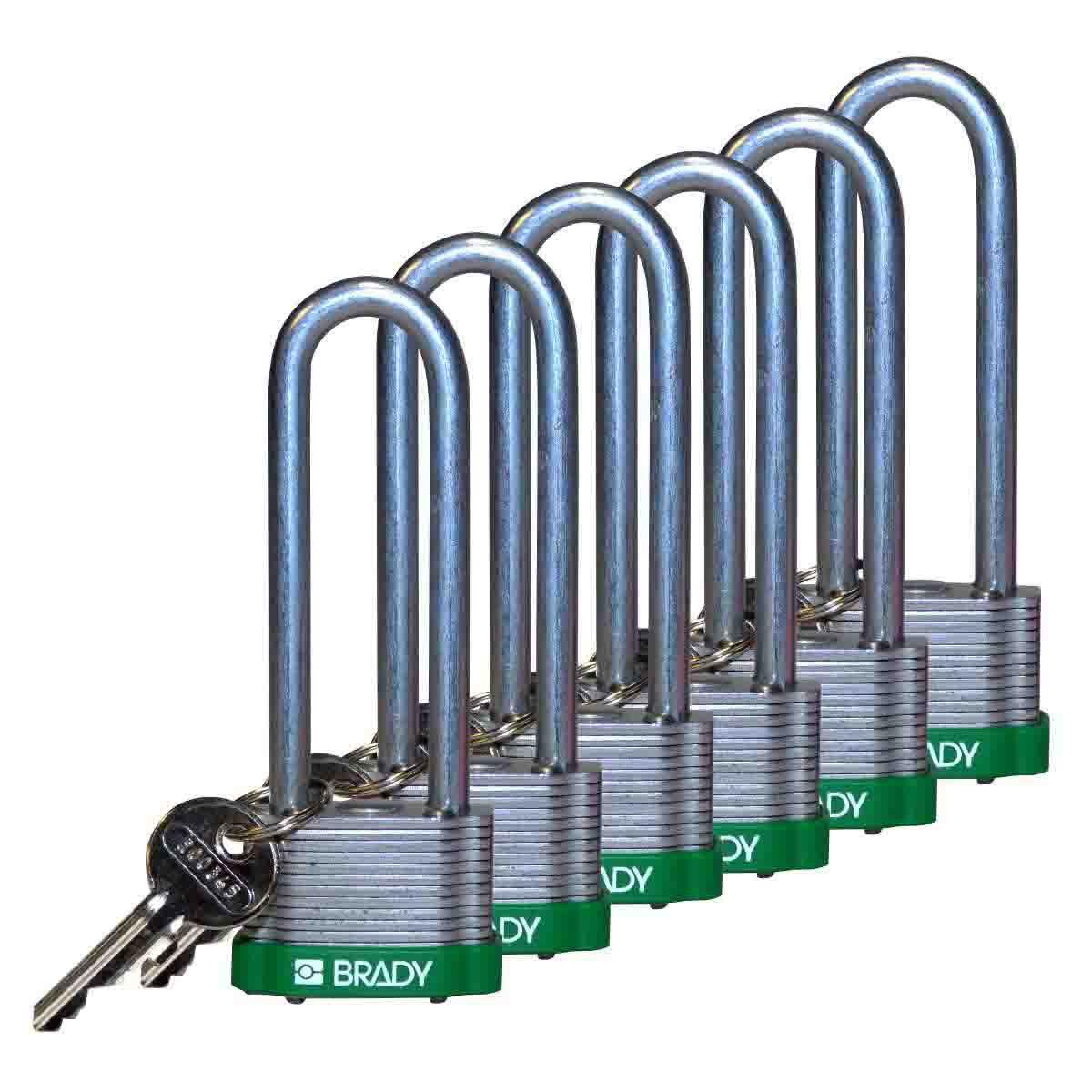 Brady® 123261 Lockout Padlocks