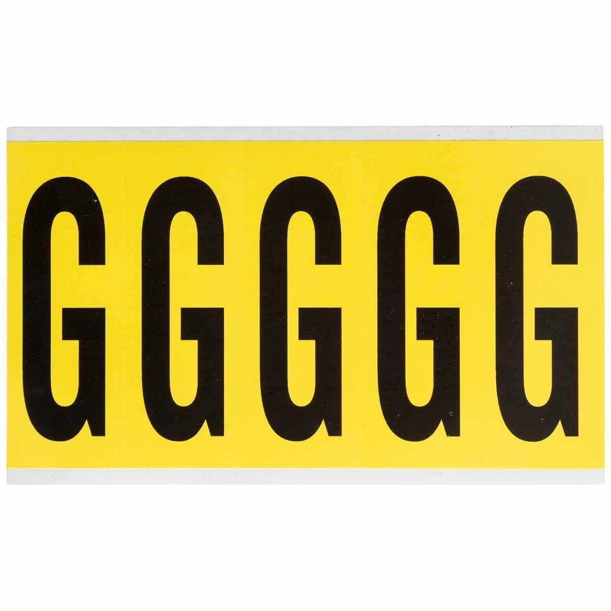 Brady® 3460-G Letters & Numbers