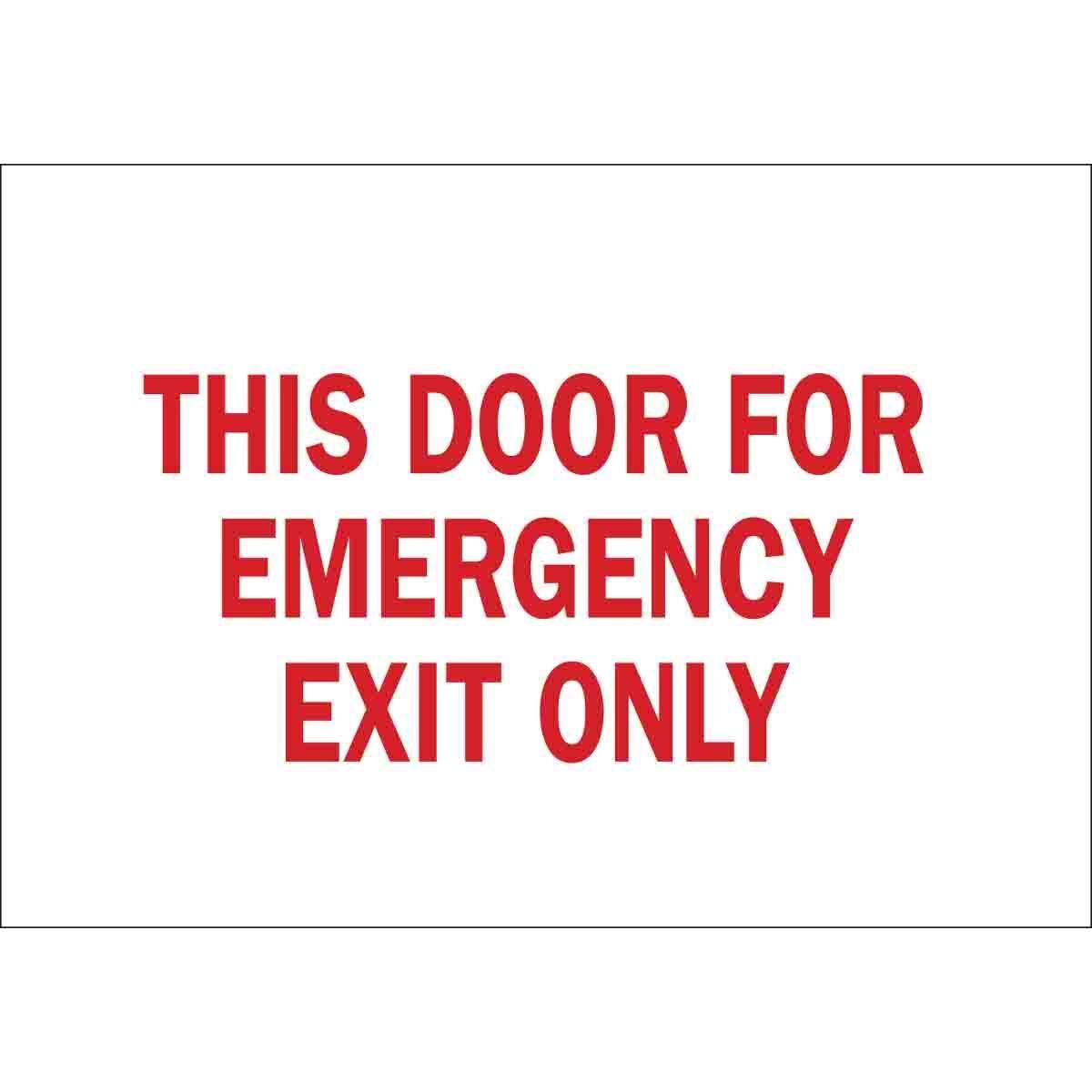 Brady® 84689 Fire, Emergency, Exit & First Aid Signs