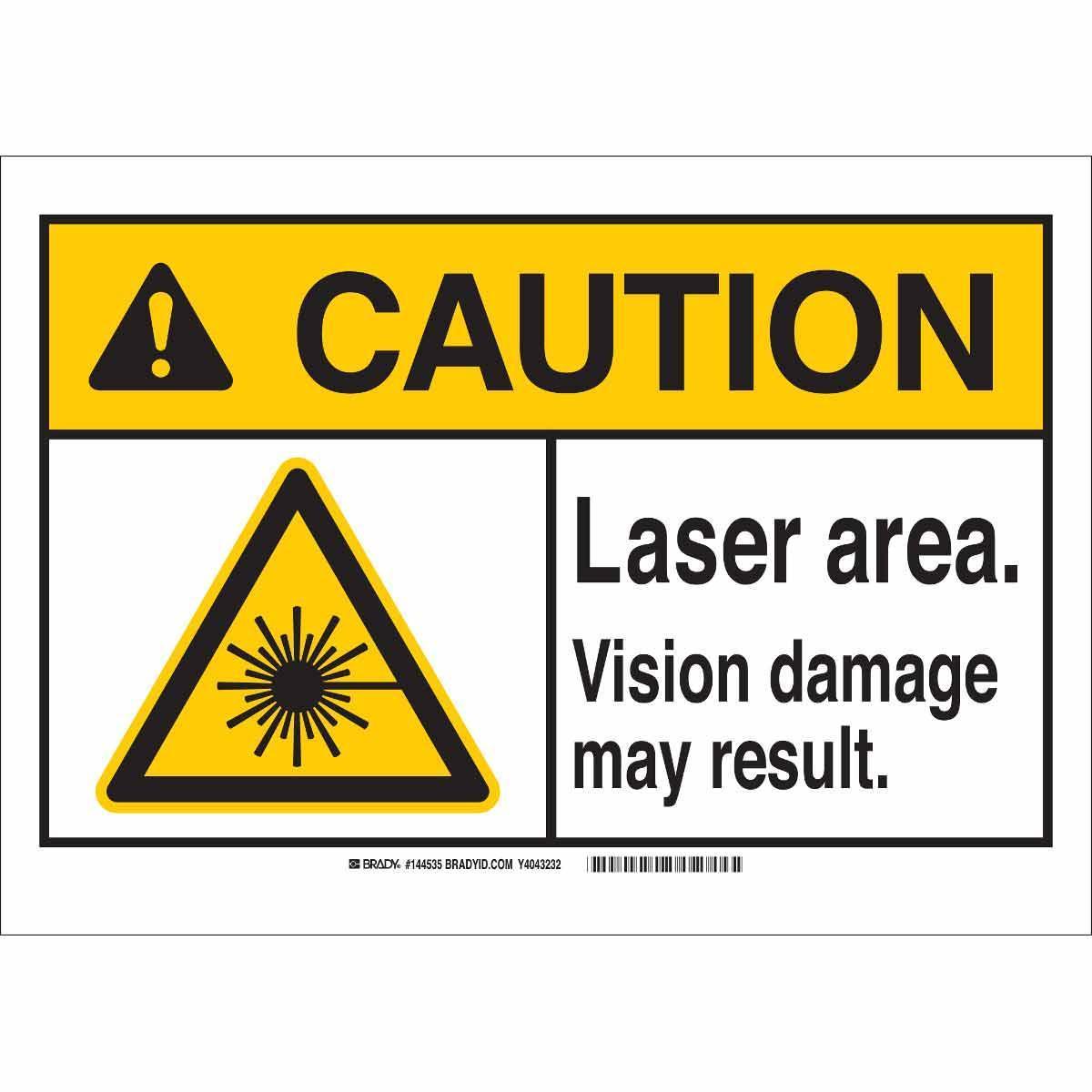 Brady® 144535 Chemical & Hazardous Material Signs