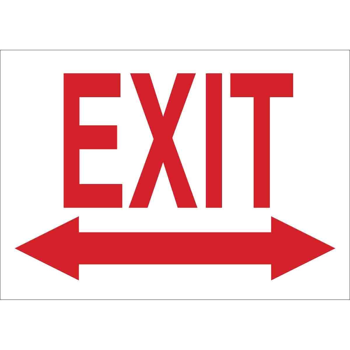 Brady® 41024 Fire, Emergency, Exit & First Aid Signs