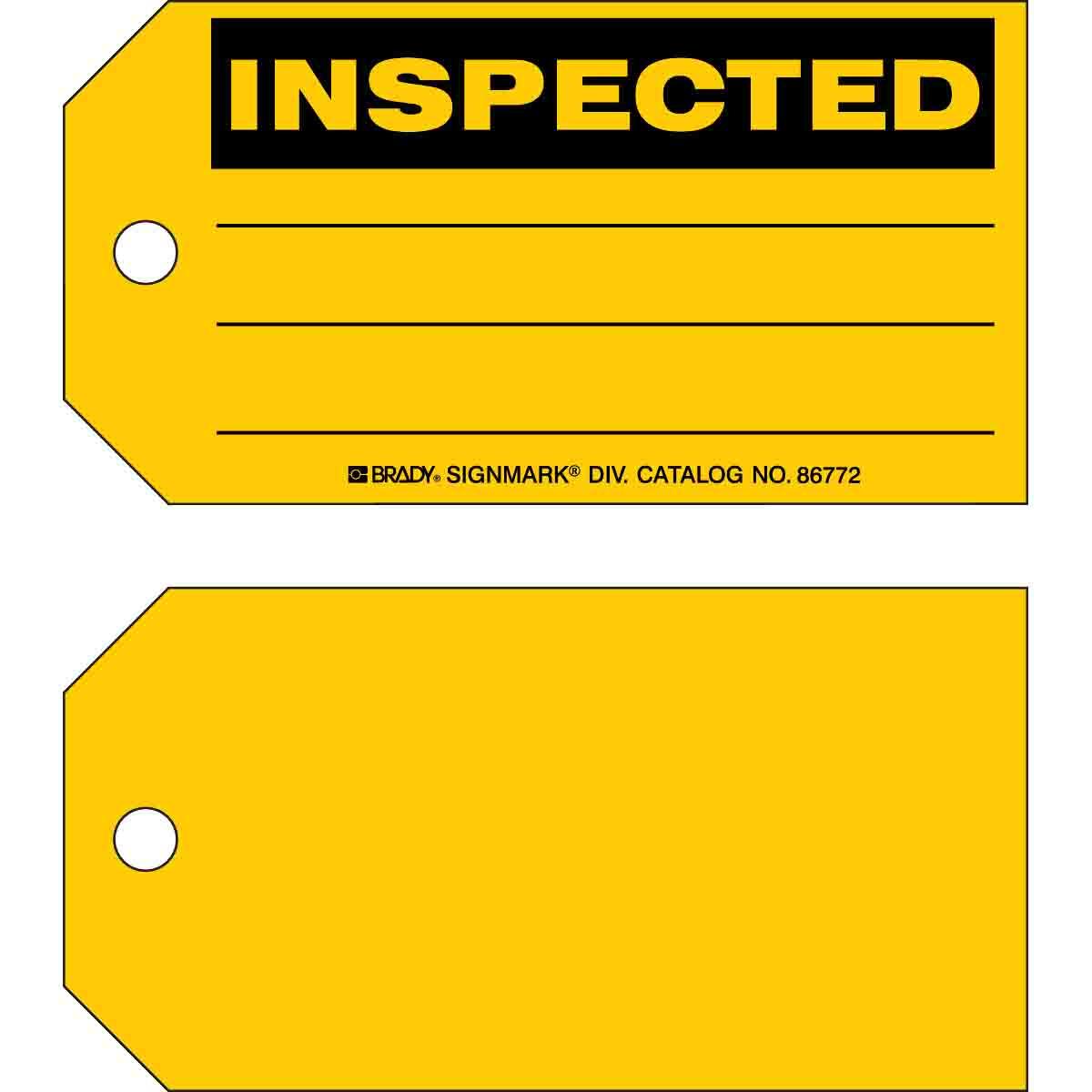 Brady® 86772 Safety & Facility Tags