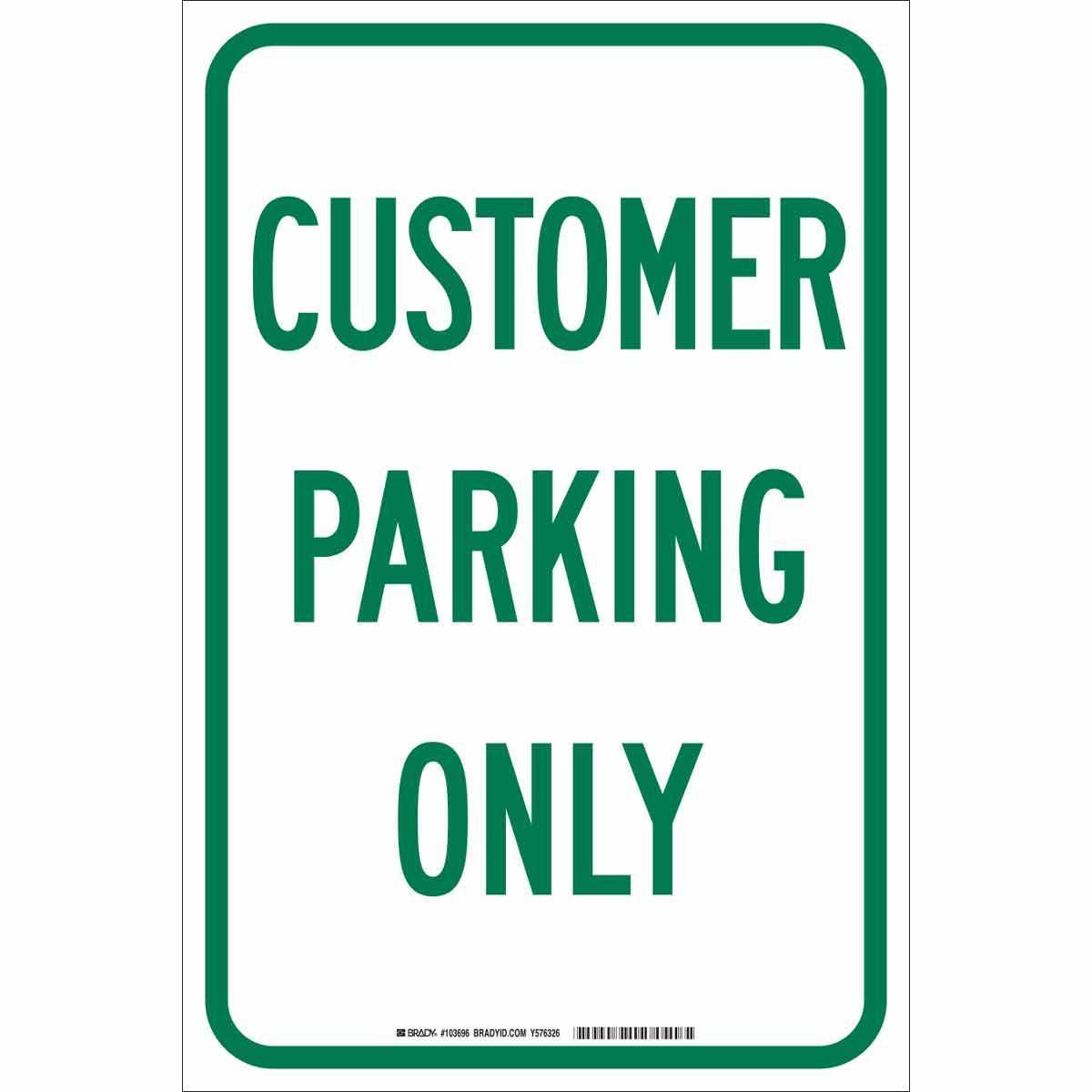 Brady® 103696 Parking & Traffic Signs