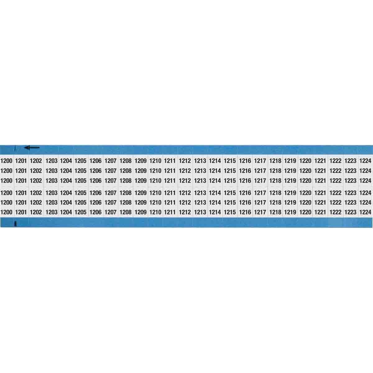 Brady® WM-1200-1224-SC-PK Wire Marker Cards