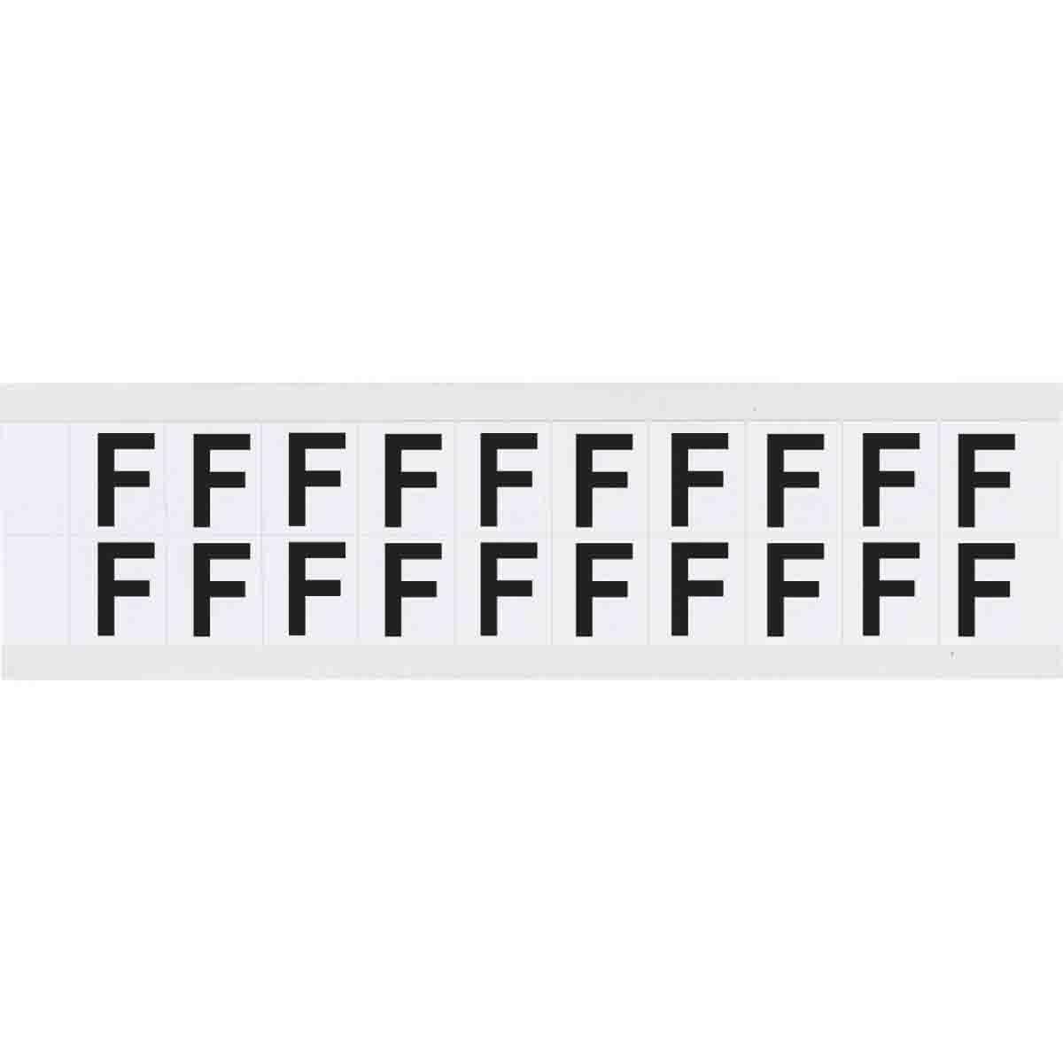 Brady® 9712-F Letters & Numbers