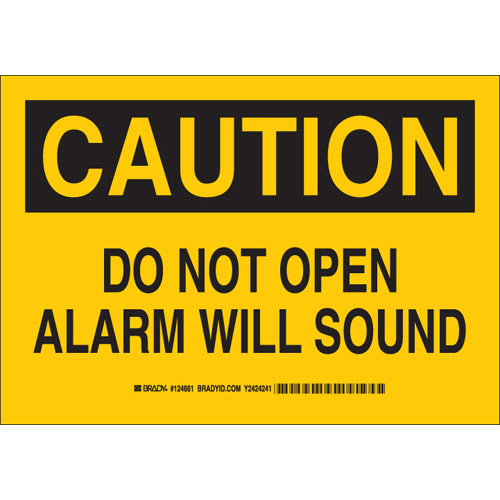 Brady® 124660 Access & Security Signs