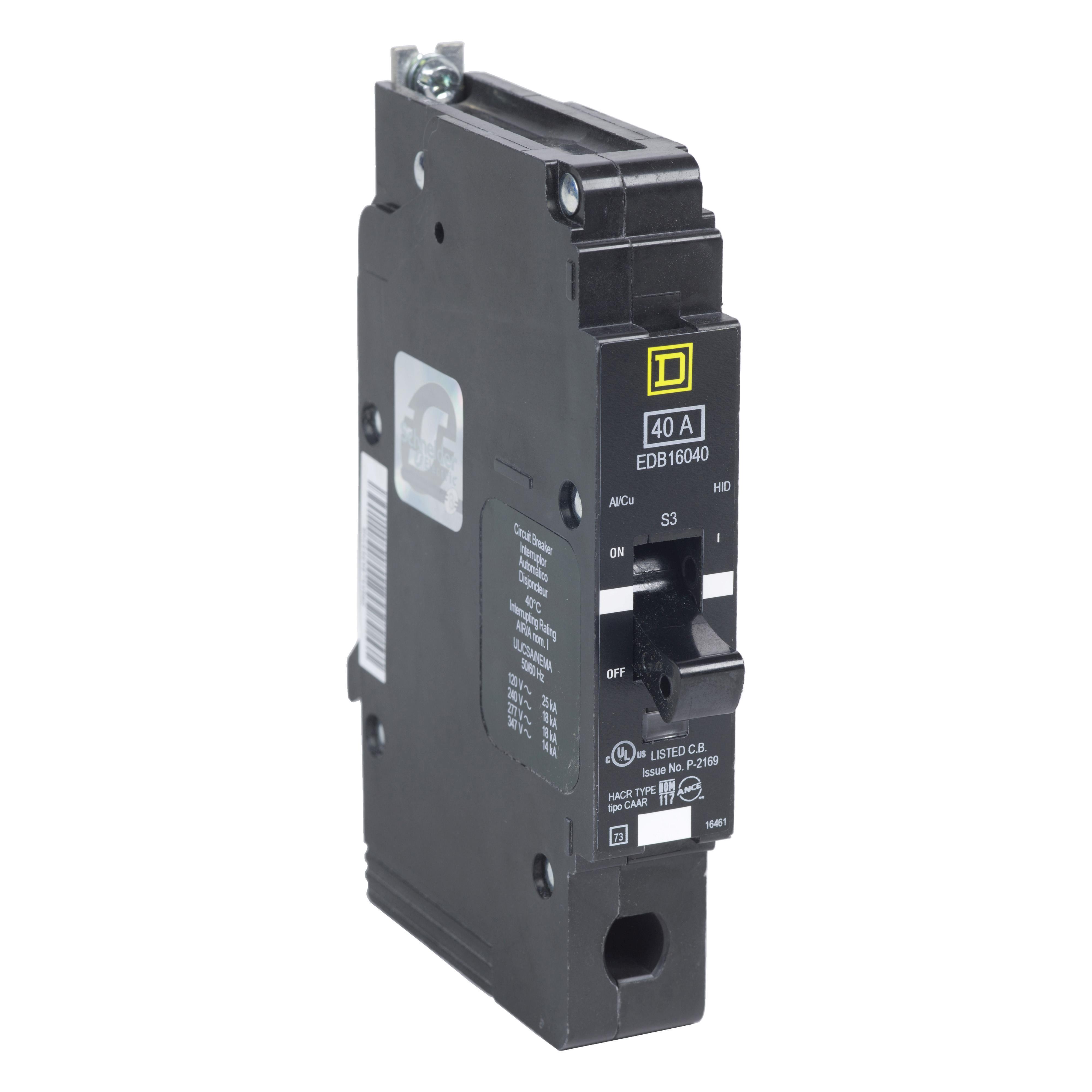 Square D™ EJB16040 Miniature Circuit Breakers